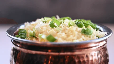 Vegetable biryani Cambridge restaurant - Fragrant vegetarian rice dish - Image 1